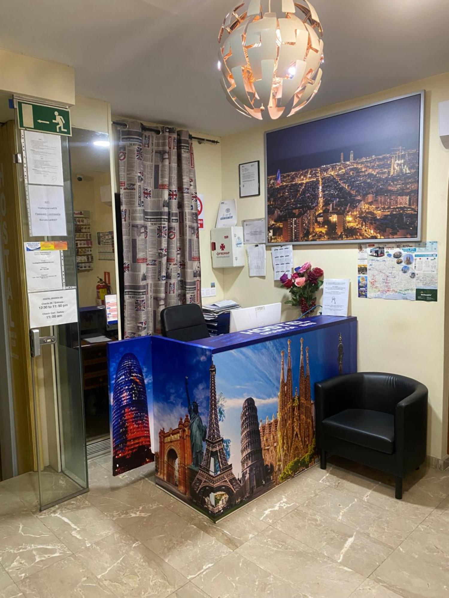 ברצלונה Hostal Granvia 628 מראה חיצוני תמונה